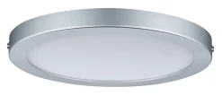Panneau LED Atria rond 220mm 14W 1150lm 2700K Chrome mat gradable
