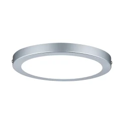 Panneau LED Atria rond 220mm 15W 1150lm 4000K Chrome mat