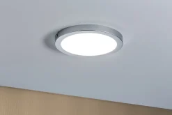 Panneau LED Atria rond 220mm 15W 1150lm 4000K Chrome mat