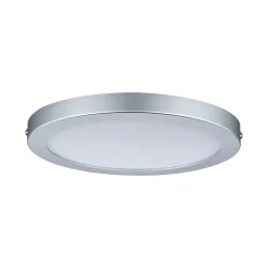 Panneau LED Atria rond 220mm 15W 1150lm 4000K Chrome mat