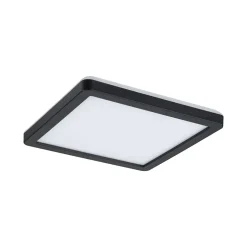 Panneau LED Atria Shine Backlight carré 190x190mm 11,2W 900lm 3000K Noir