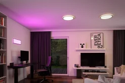 Panneau LED Atria Shine Backlight carré 580x200mm 20W 2000lm RGBW Chrome mat gradable