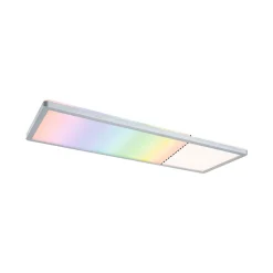 Panneau LED Atria Shine Backlight carré 580x200mm 20W 2000lm RGBW Chrome mat gradable