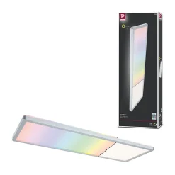 Panneau LED Atria Shine Backlight carré 580x200mm 20W 2000lm RGBW Chrome mat gradable