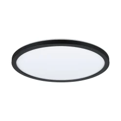 Panneau LED Atria Shine Backlight rond 293mm 16W 1600lm 3000K Noir