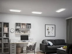 Panneau LED Atria Shine Backlight carré 580x200mm 22W 1800lm White Switch Blanc