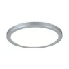Panneau LED Atria Shine Backlight rond 190mm 11,2W 850lm 3000K Chrome mat
