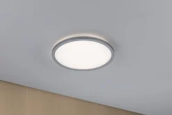 Panneau LED Atria Shine Backlight rond 293mm 16W 1600lm 3000K Chrome mat