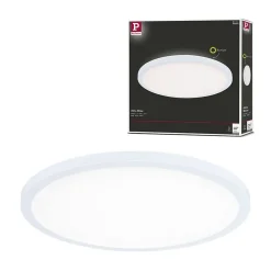 Panneau LED Atria Shine Backlight IP44 rond 293mm 16W 1600lm 4000K Blanc