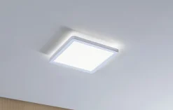 Panneau LED Atria Shine Backlight IP44 carré 190x190mm 11,2W 900lm 4000K Blanc