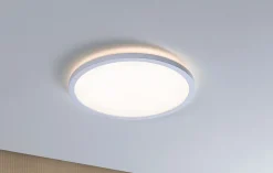 Panneau LED Atria Shine Backlight IP44 rond 293mm 16W 1600lm 3000K Blanc