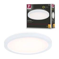 Panneau LED Atria Shine Backlight IP44 rond 190mm 11,2W 850lm 3000K Blanc