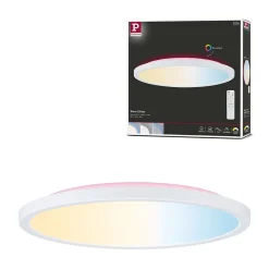 Panneau LED Atria Shine rond 290mm 19W / 2W 1500lm / 0lm RGB+ Blanc gradable