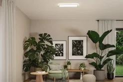 Panneau LED Atria Shine White Select IP44 carré 560x200mm 15,2W 2030lm 3000 - 6500K Blanc