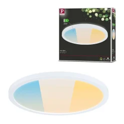 Panneau LED Atria Shine White Select IP44 rond 298mm 14,8W 2250lm 3000 - 6500K Blanc