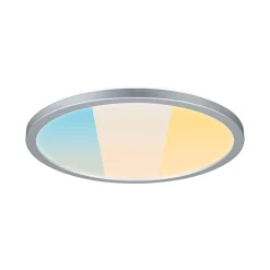 Panneau LED Atria Shine White Select IP44 rond 298mm 14,8W 2250lm 3000 - 6500K Chrome mat