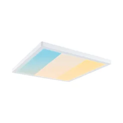 Panneau LED Atria Shine White Select IP44 carré 298x298mm 15,7W 2100lm 3000 - 6500K Blanc