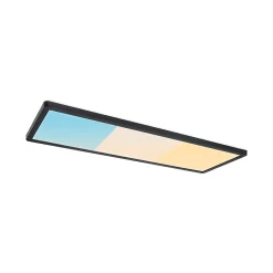 Panneau LED Atria Shine White Select IP44 carré 560x200mm 15,2W 2030lm 3000 - 6500K Noir