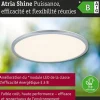 Panneau LED Atria Shine White Select IP44 rond 398mm 20,8W 2800lm 3000 - 6500K Chrome mat