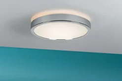 Panneau LED Aviar IP44 rond 360mm 24W 2200lm White Switch Chrome