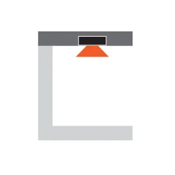 Panneau LED Carré 300 x 300mm 24W 3000K Blanc chaud ASLO