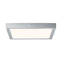 Panneau LED Lunar carré 400x400mm 22W 1700lm 3000K Chrome mat