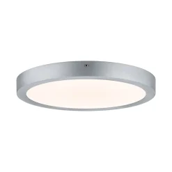 Panneau LED Lunar rond 400mm 22W 1700lm 3000K Chrome mat