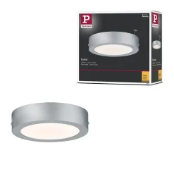 Panneau LED Lunar rond 170mm 11W 760lm 3000K Chrome mat
