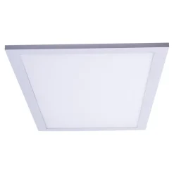 Panneau LED NICOLA metal plastique LED fixes blanc neutre luminaire interieur 29,5 x 59,5 cm