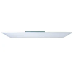 Panneau LED NICOLA metal plastique LED fixes blanc neutre luminaire interieur 119,5 x 29,5 cm
