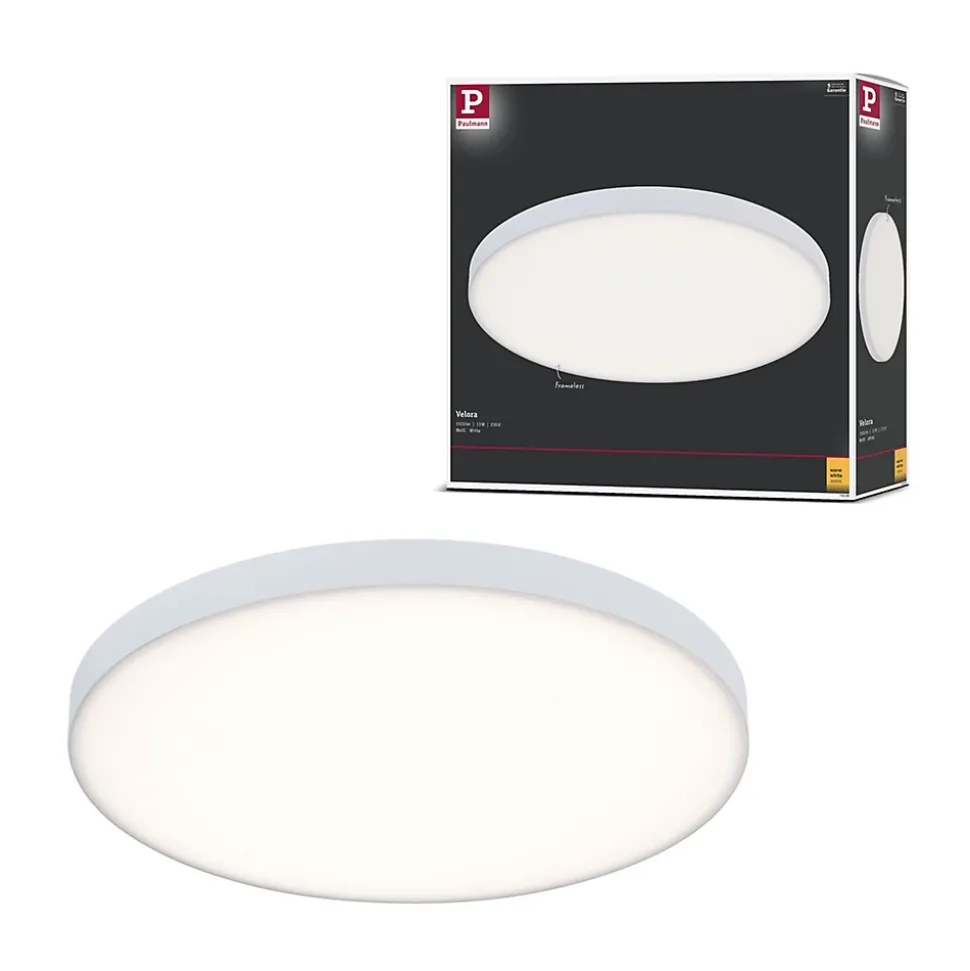 Panneau LED Produits de deuxième choix Velora rond 300mm 13W 1250lm 3000K Blanc