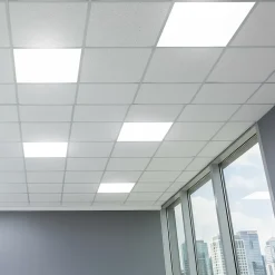 Panneau LED slim edgelit encastrable 60x60x0,8 cm, 50W, 5000 lm, 3CCT, IP20, carré, blanc, SUPERNOVA HOROZ