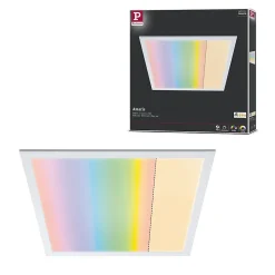 Panneau LED Smart Home Zigbee 3.0 Amaris carré 595x595mm 35W 2400lm RGBW+ Blanc gradable