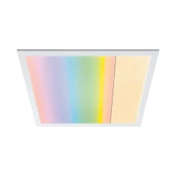 Panneau LED Smart Home Zigbee 3.0 Amaris carré 595x595mm 35W 2400lm RGBW+ Blanc gradable