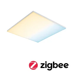Panneau LED Smart Home Zigbee 3.0 Velora carré 595x595mm 19,5W 2200lm Tunable White Blanc gradable