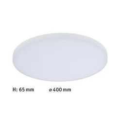 Panneau LED Smart Home Zigbee 3.0 Velora rond 400mm 22W 2200lm Tunable White Blanc gradable