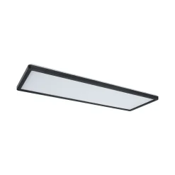 Panneau LED 3-Step-Dim Atria Shine Backlight carré 580x200mm 22W 1800lm 4000K Noir gradable