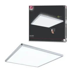 Panneau LED 3-Step-Dim Atria Shine Backlight carré 420x420mm 22W 2200lm 4000K Chrome mat gradable