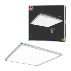 Panneau LED 3-Step-Dim Atria Shine Backlight carré 420x420mm 22W 2200lm 3000K Chrome mat gradable