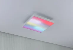 Panneau LED Velora Rainbow dynamicRGBW carré 295x295mm 13,2W 1140lm RGB+ Blanc gradable