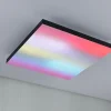 Panneau LED Velora Rainbow dynamicRGBW carré 450x450mm 19W 1690lm RGB+ Noir gradable