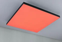 Panneau LED Velora Rainbow dynamicRGBW carré 595x595mm 31W 2820lm RGB+ Noir gradable