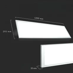 Panneau LED 36W UGR22 120x30cm (Pack de 2) - Blanc Neutre 4000K - 5500K - SILAMP