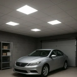 Panneau LED 18W 30x30cm CCT Contour Blanc - 3000K/4000K/6500K - SILAMP