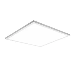 Panneau lumineux LED intégrée variation de blancs et de couleurs IP20 dimmable 4000lm 37W L.60xl.60xH.2cm