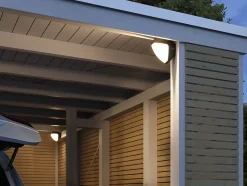 Park + Light Applique d'extérieur LED Ikosea Détecteur de mouvement crépusculaire (IR) IP44 50x203mm 3000K 5,6W 350lm 12V Anthraci