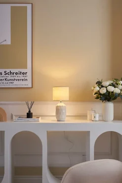 Pauleen Lampe à poser Charming Sparkle E14 max. 20W Crème