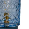 Pauleen Lampe à poser Chic Glamour E14 2700K 15lm 0,4W Bleu glace