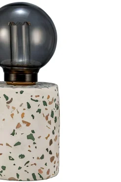 Pauleen Lampe à poser Elegant Flare E27 2500K 3lm 0,2W Terrazzo