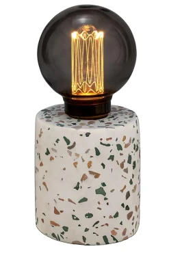 Pauleen Lampe à poser Elegant Flare E27 2500K 3lm 0,2W Terrazzo